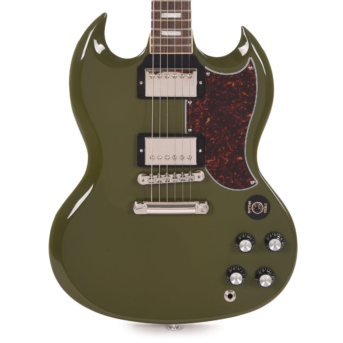 Gibson USA SG Standard Olive Drab w/Tortoise Pickguard & T-Type Pickups Electric Guitars / Solid Body