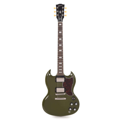 Gibson USA SG Standard Olive Drab w/Tortoise Pickguard & T-Type Pickups Electric Guitars / Solid Body