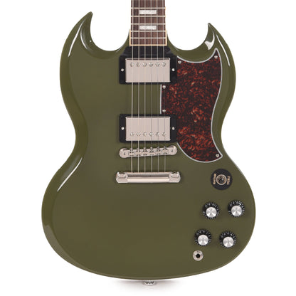 Gibson USA SG Standard Olive Drab w/Tortoise Pickguard & T-Type Pickups Electric Guitars / Solid Body