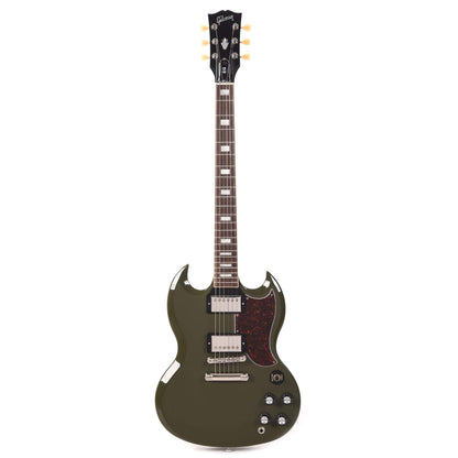 Gibson USA SG Standard Olive Drab w/Tortoise Pickguard & T-Type Pickups Electric Guitars / Solid Body