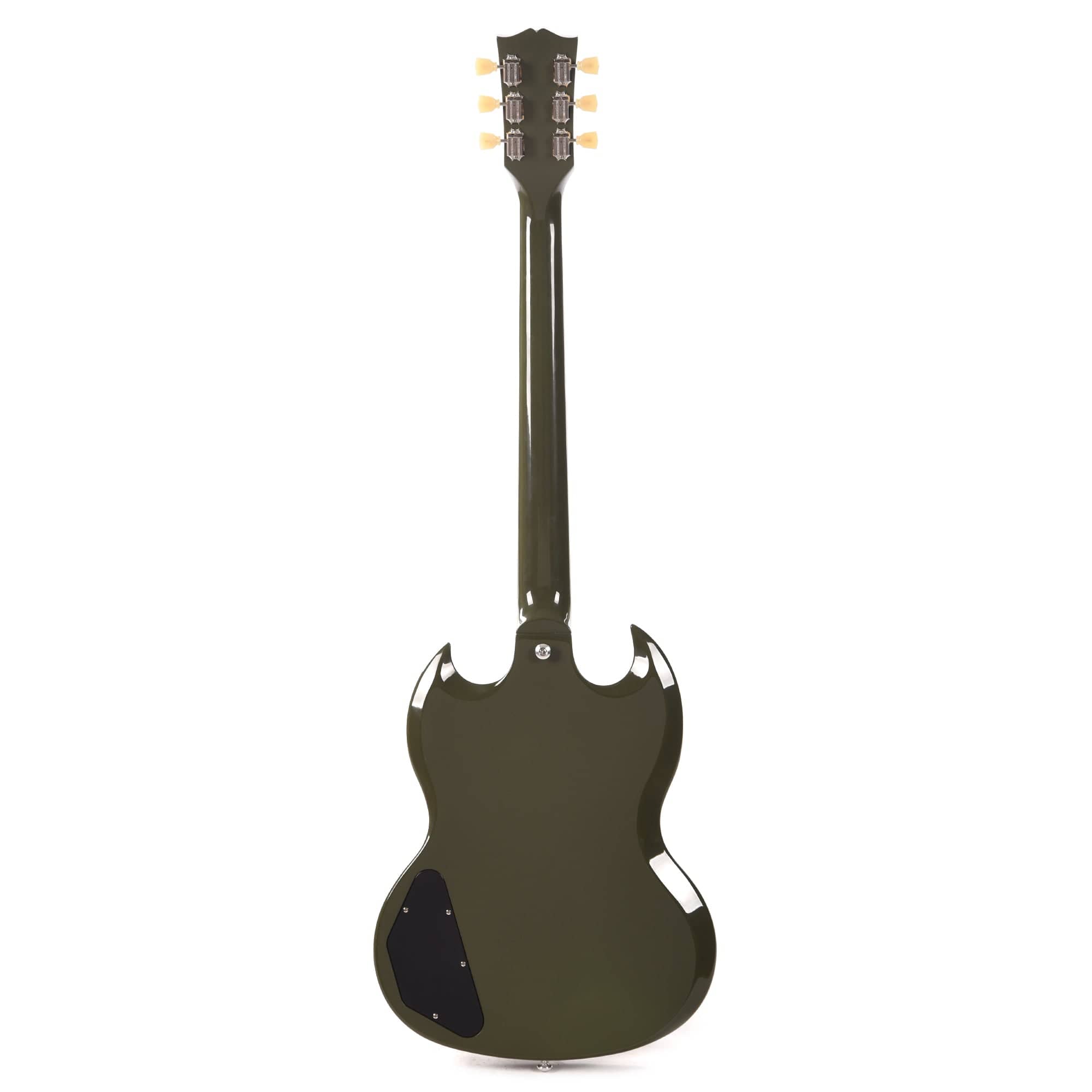 Gibson USA SG Standard Olive Drab w/Tortoise Pickguard & T-Type Pickups Electric Guitars / Solid Body