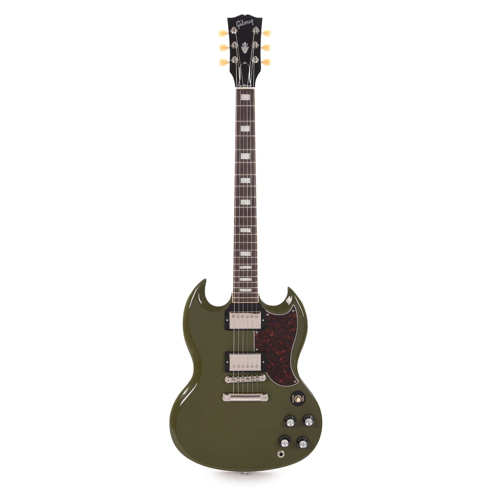 Gibson USA SG Standard Olive Drab w/Tortoise Pickguard & T-Type Pickups Electric Guitars / Solid Body