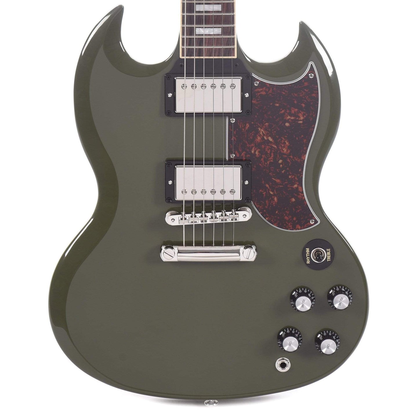 Gibson USA SG Standard Olive Drab w/Tortoise Pickguard & T-Type Pickups Electric Guitars / Solid Body