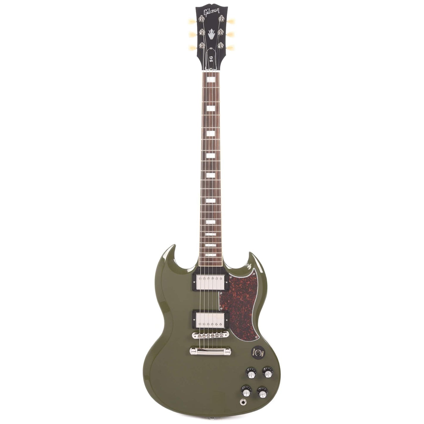 Gibson USA SG Standard Olive Drab w/Tortoise Pickguard & T-Type Pickups Electric Guitars / Solid Body