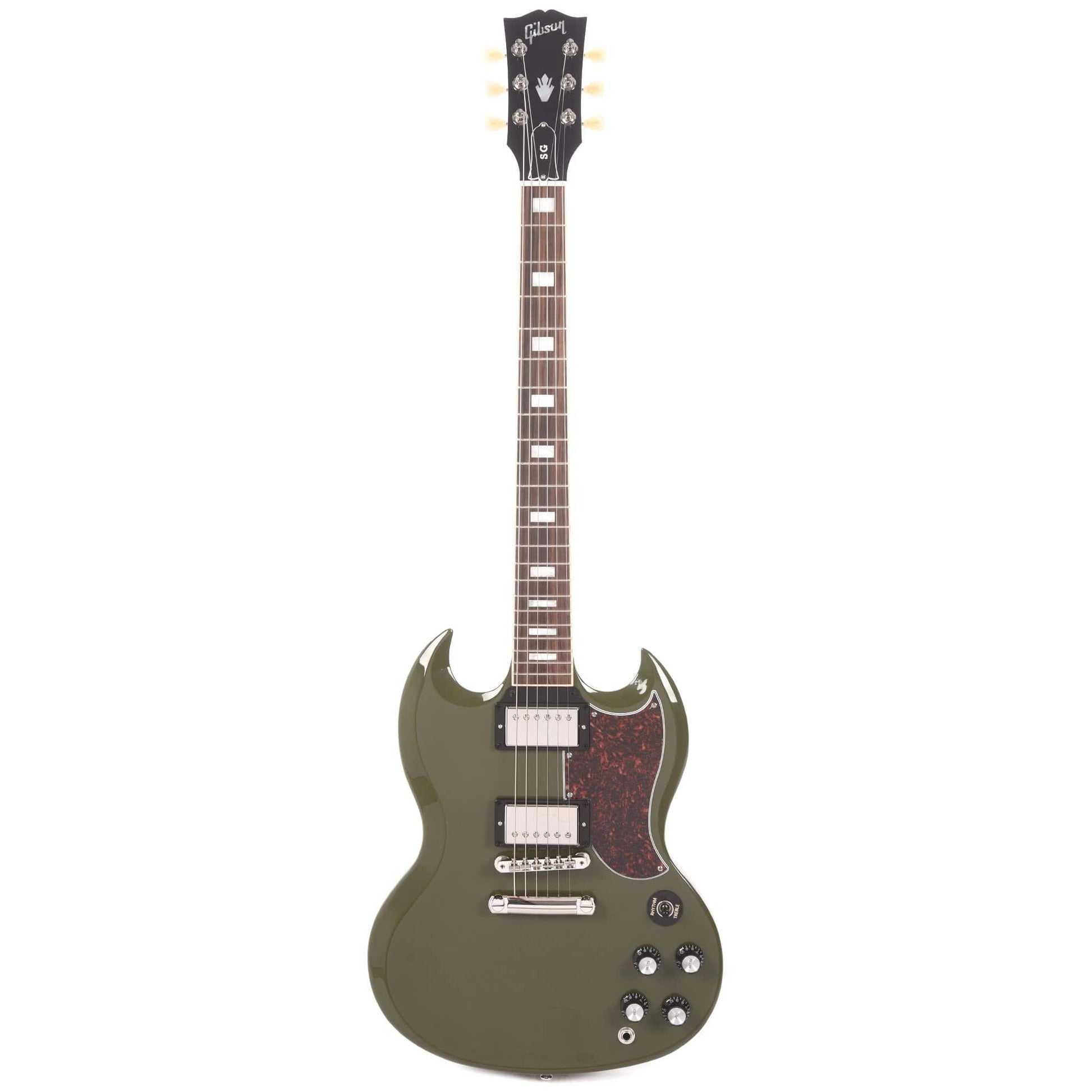 Gibson USA SG Standard Olive Drab w/Tortoise Pickguard & T-Type Pickups Electric Guitars / Solid Body