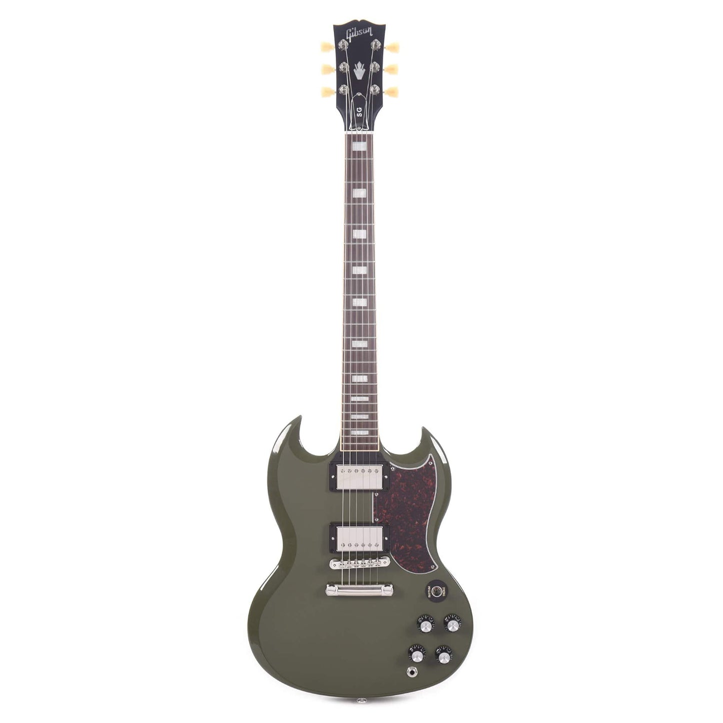 Gibson USA SG Standard Olive Drab w/Tortoise Pickguard & T-Type Pickups Electric Guitars / Solid Body