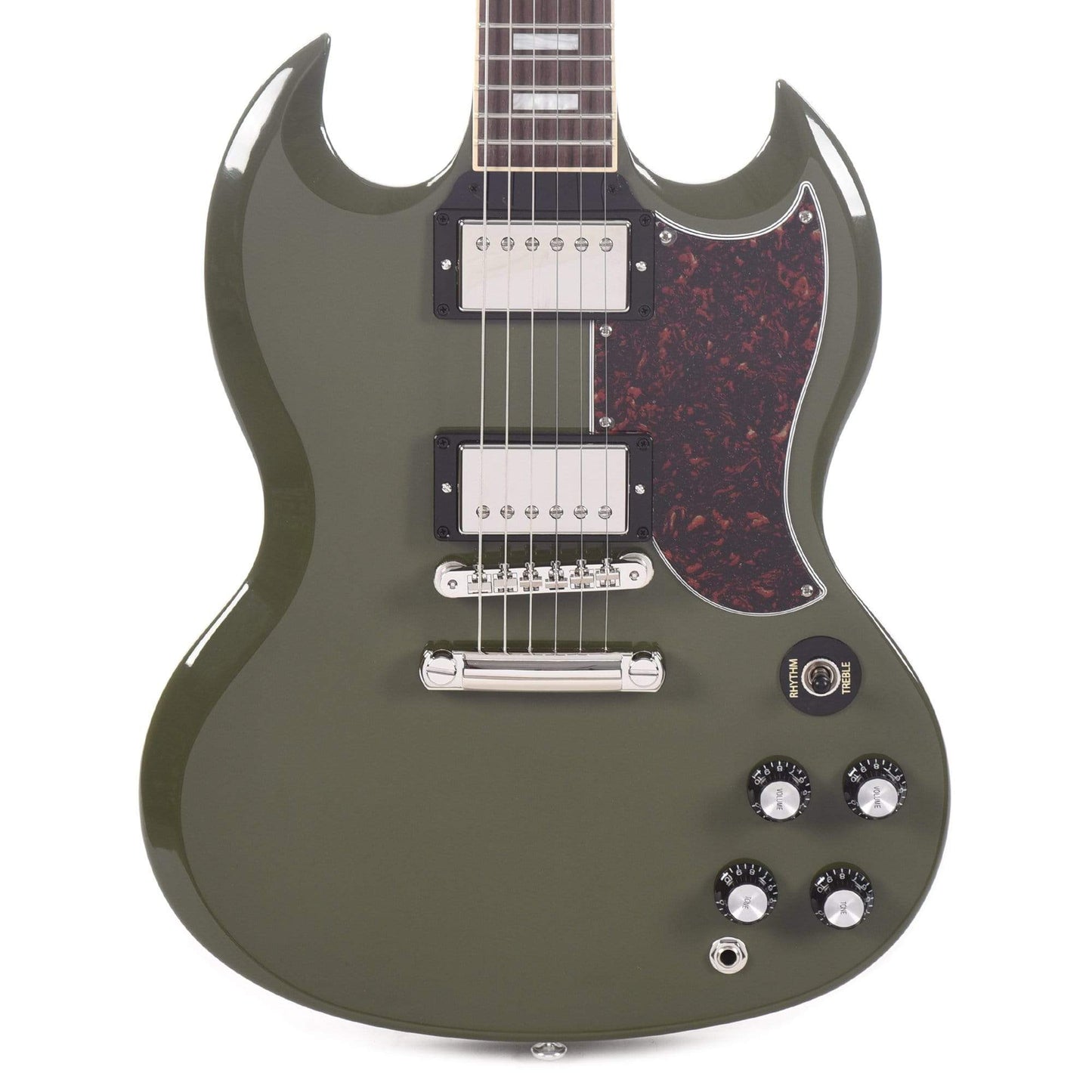 Gibson USA SG Standard Olive Drab w/Tortoise Pickguard & T-Type Pickups Electric Guitars / Solid Body