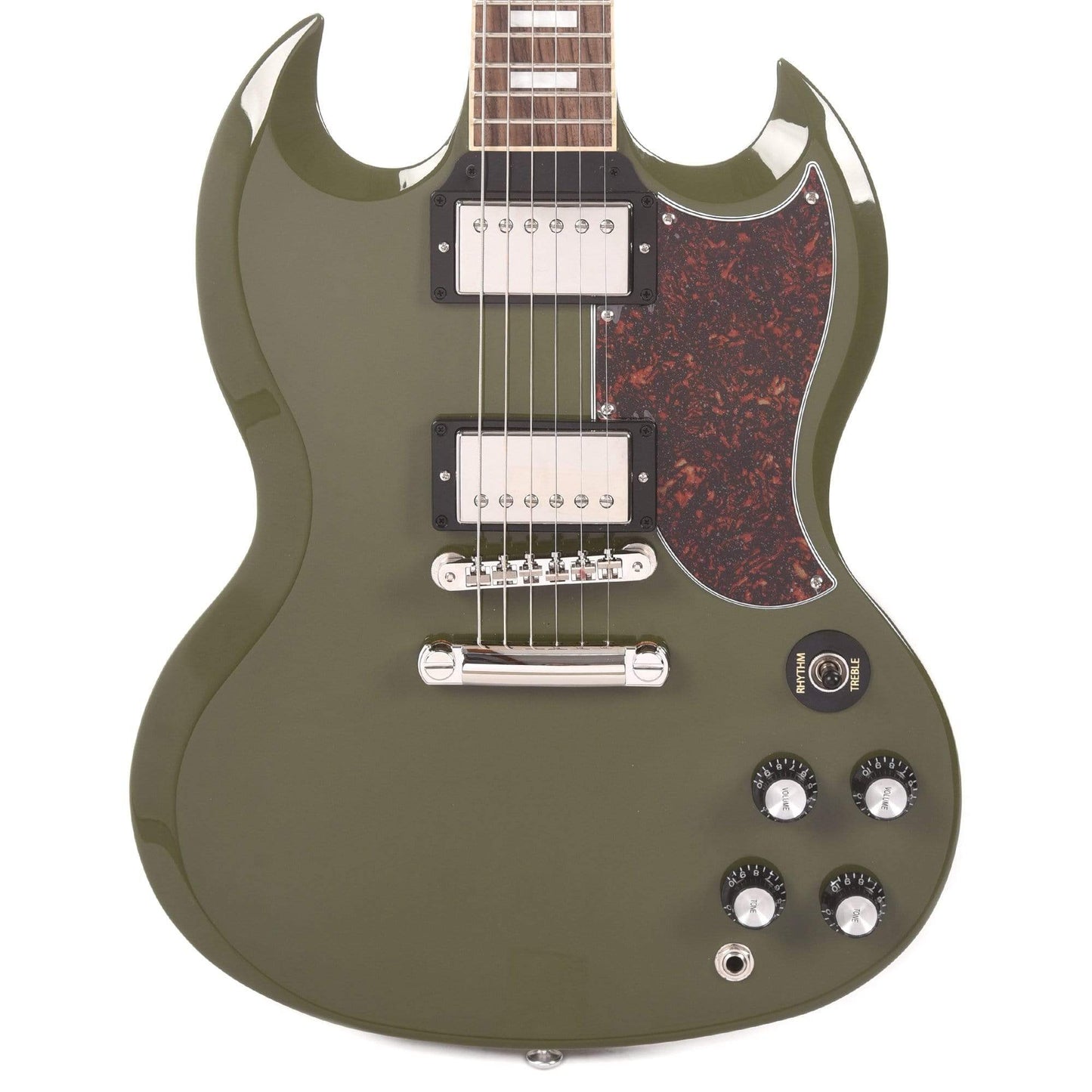 Gibson USA SG Standard Olive Drab w/Tortoise Pickguard & T-Type Pickups Electric Guitars / Solid Body