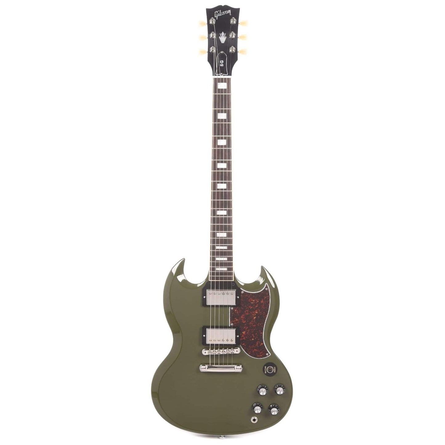 Gibson USA SG Standard Olive Drab w/Tortoise Pickguard & T-Type Pickups Electric Guitars / Solid Body