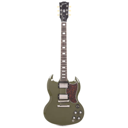 Gibson USA SG Standard Olive Drab w/Tortoise Pickguard & T-Type Pickups Electric Guitars / Solid Body