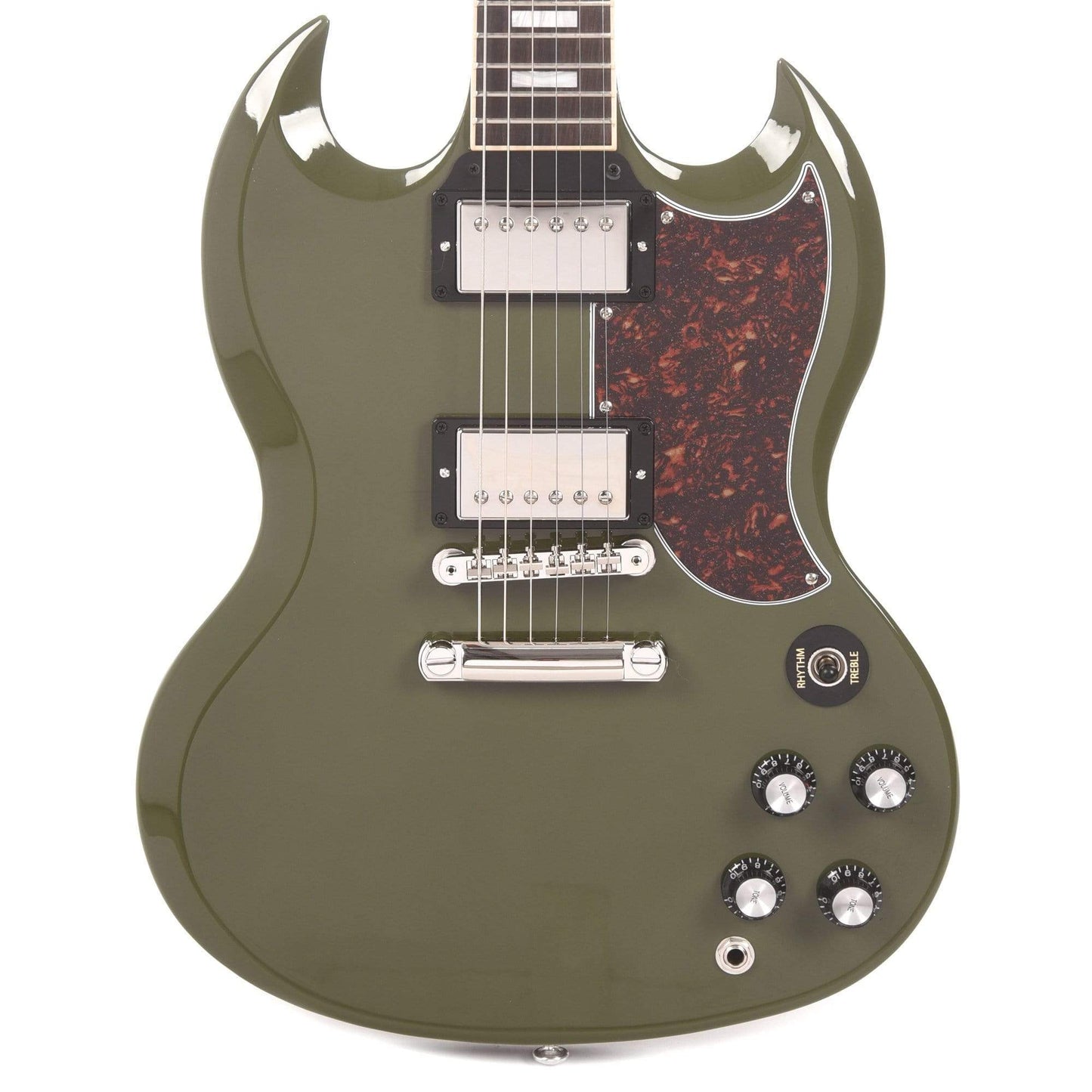 Gibson USA SG Standard Olive Drab w/Tortoise Pickguard & T-Type Pickups Electric Guitars / Solid Body
