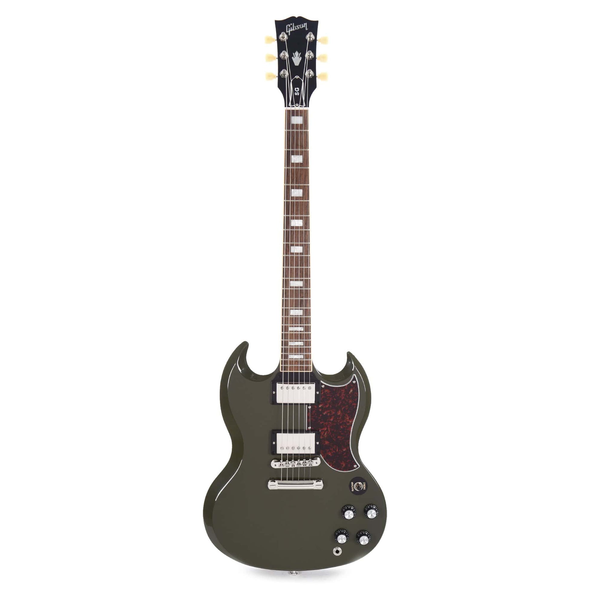 Gibson USA SG Standard Olive Drab w/Tortoise Pickguard & T-Type Pickups Electric Guitars / Solid Body