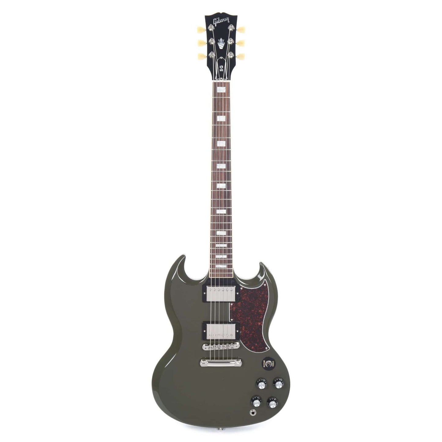 Gibson USA SG Standard Olive Drab w/Tortoise Pickguard & T-Type Pickups Electric Guitars / Solid Body