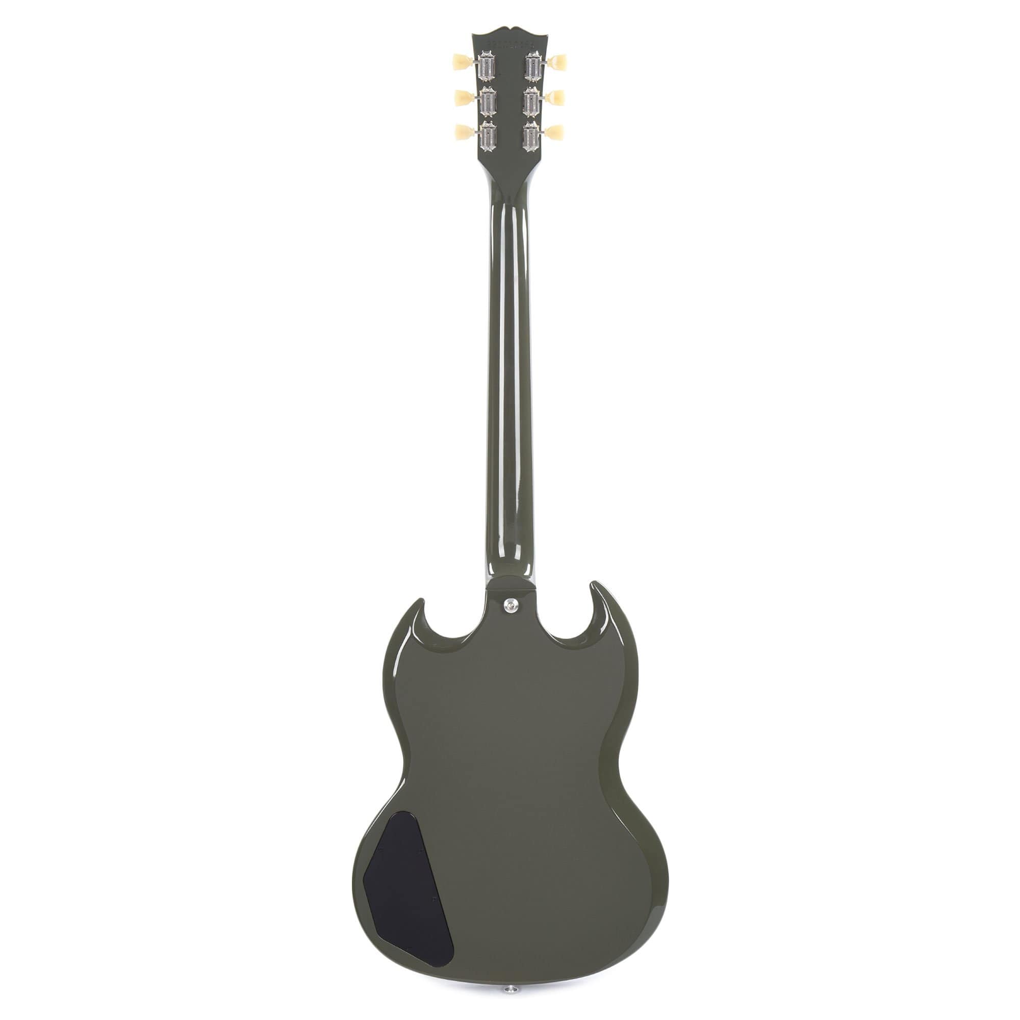 Gibson USA SG Standard Olive Drab w/Tortoise Pickguard & T-Type Pickups Electric Guitars / Solid Body