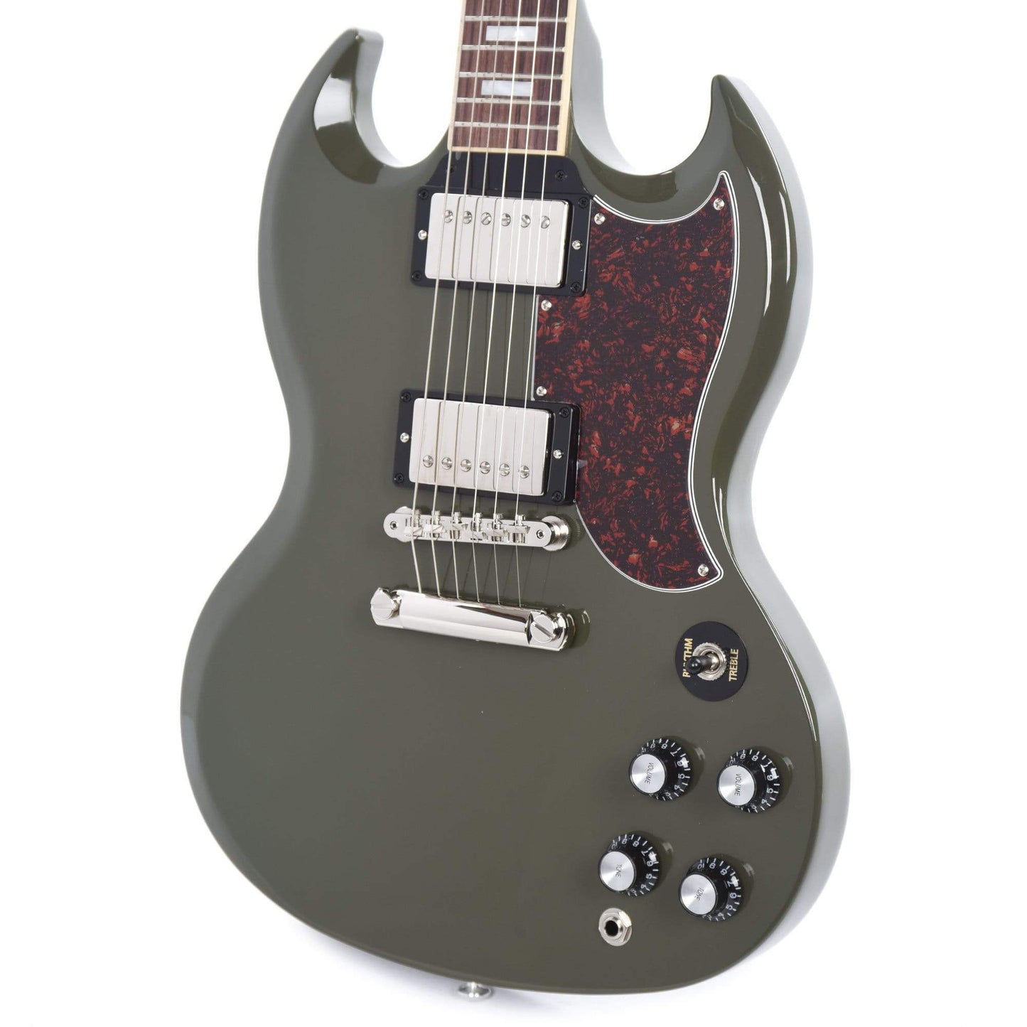 Gibson USA SG Standard Olive Drab w/Tortoise Pickguard & T-Type Pickups Electric Guitars / Solid Body