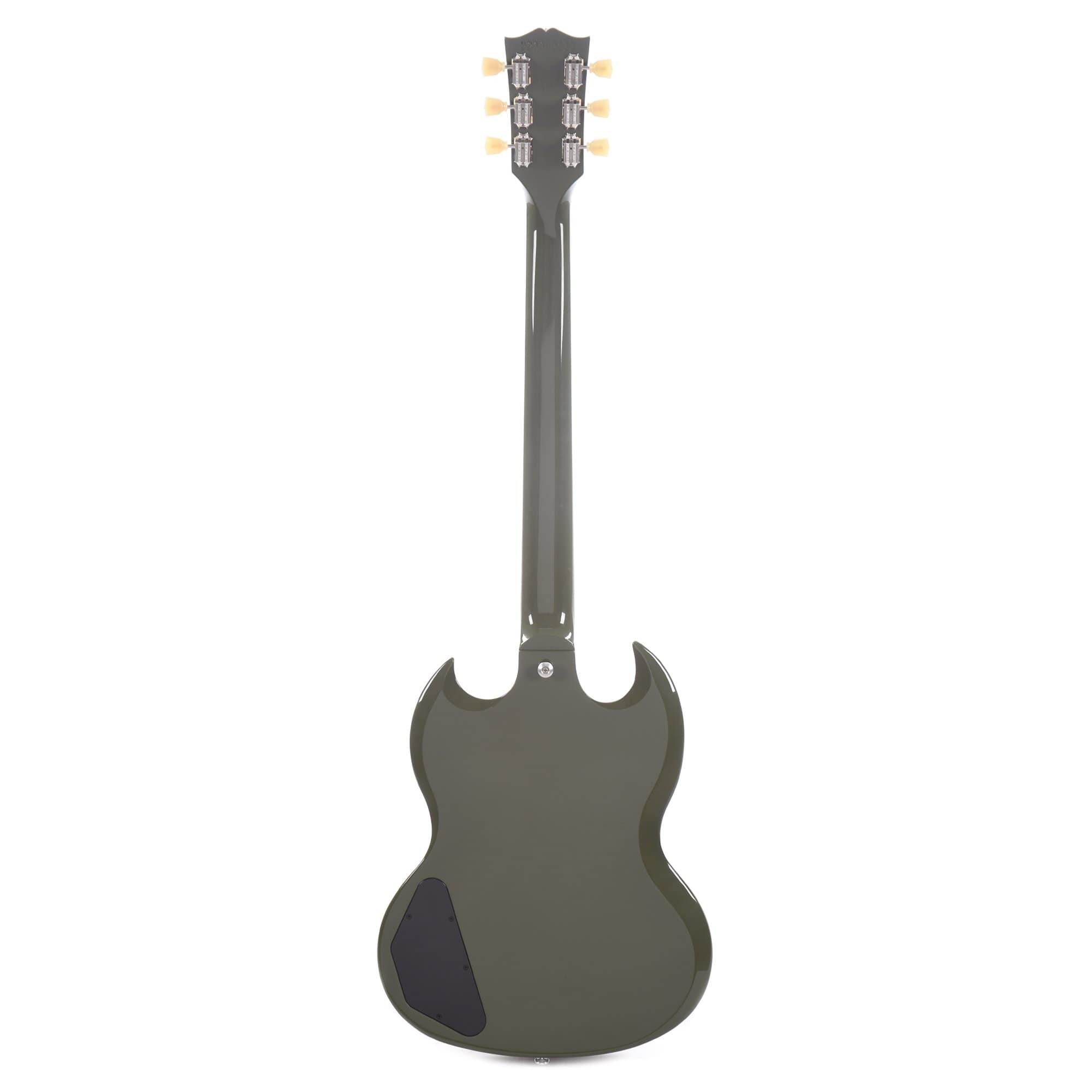Gibson USA SG Standard Olive Drab w/Tortoise Pickguard & T-Type Pickups Electric Guitars / Solid Body