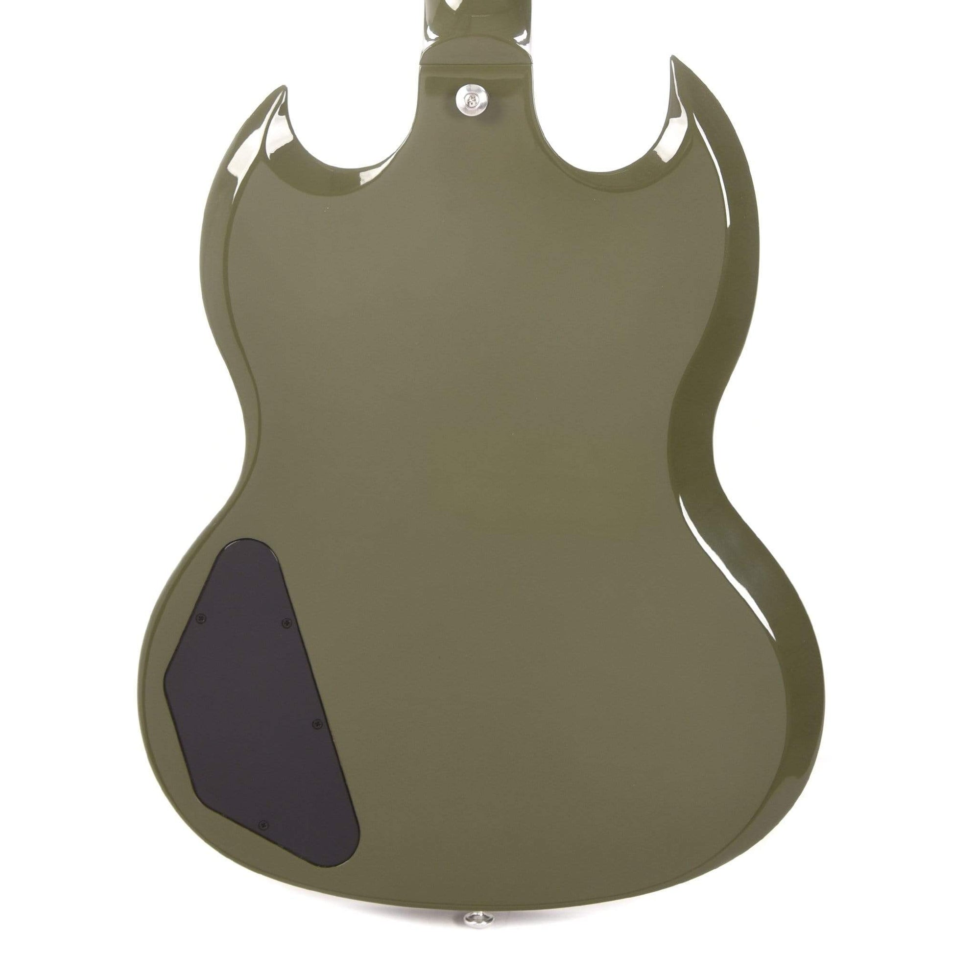 Gibson USA SG Standard Olive Drab w/Tortoise Pickguard & T-Type Pickups Electric Guitars / Solid Body