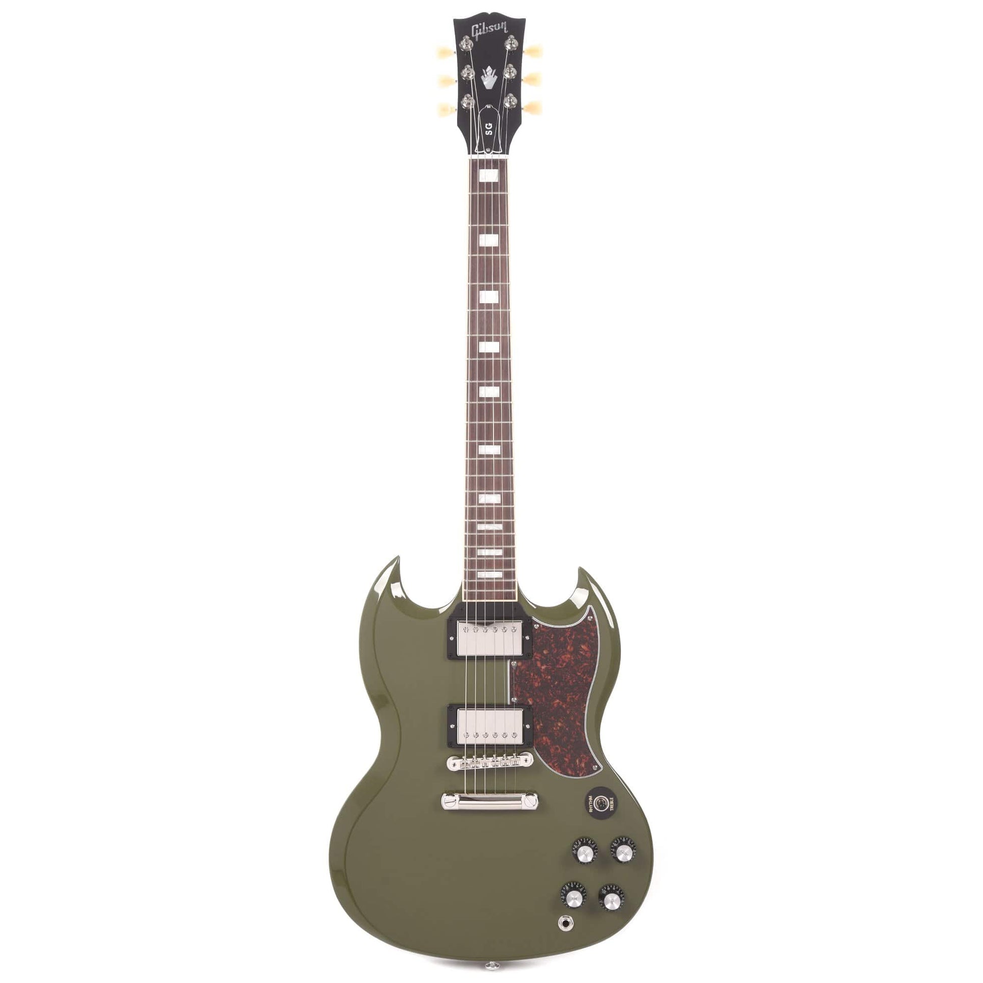Gibson USA SG Standard Olive Drab w/Tortoise Pickguard & T-Type Pickups Electric Guitars / Solid Body