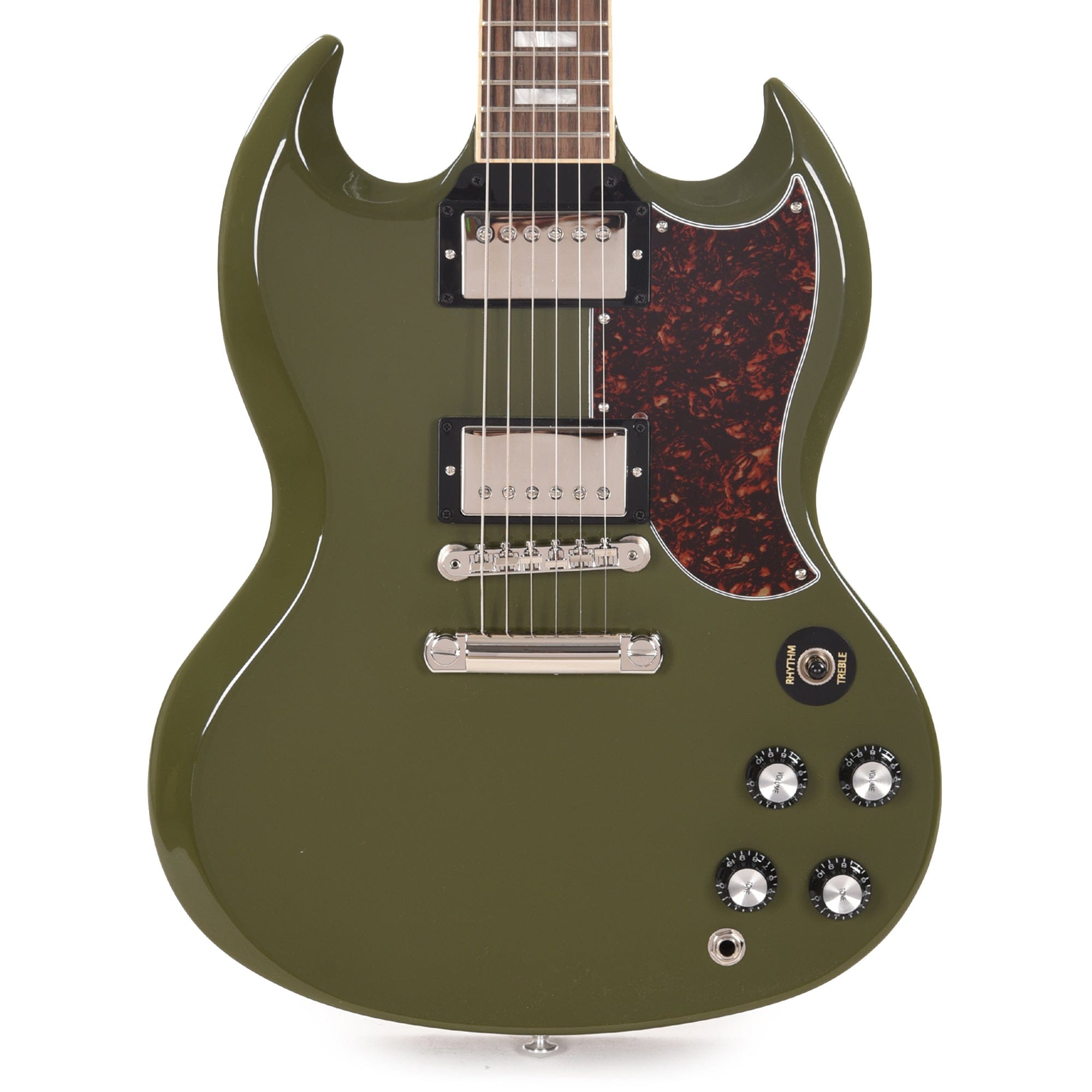 Gibson USA SG Standard Olive Drab w/Tortoise Pickguard & T-Type Pickups Electric Guitars / Solid Body