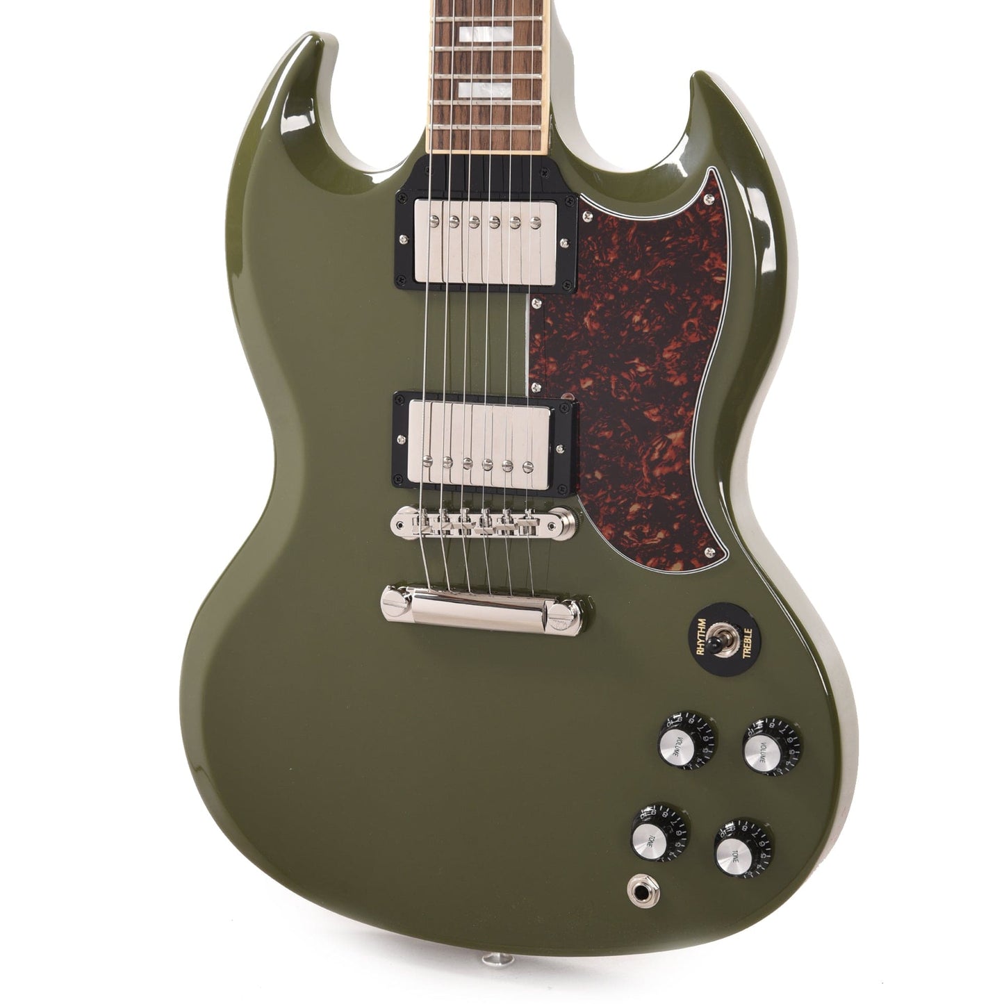 Gibson USA SG Standard Olive Drab w/Tortoise Pickguard & T-Type Pickups Electric Guitars / Solid Body
