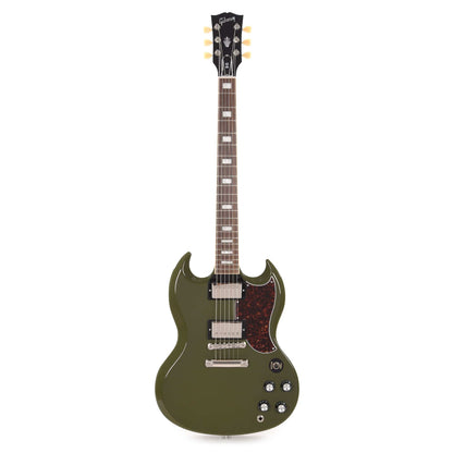 Gibson USA SG Standard Olive Drab w/Tortoise Pickguard & T-Type Pickups Electric Guitars / Solid Body