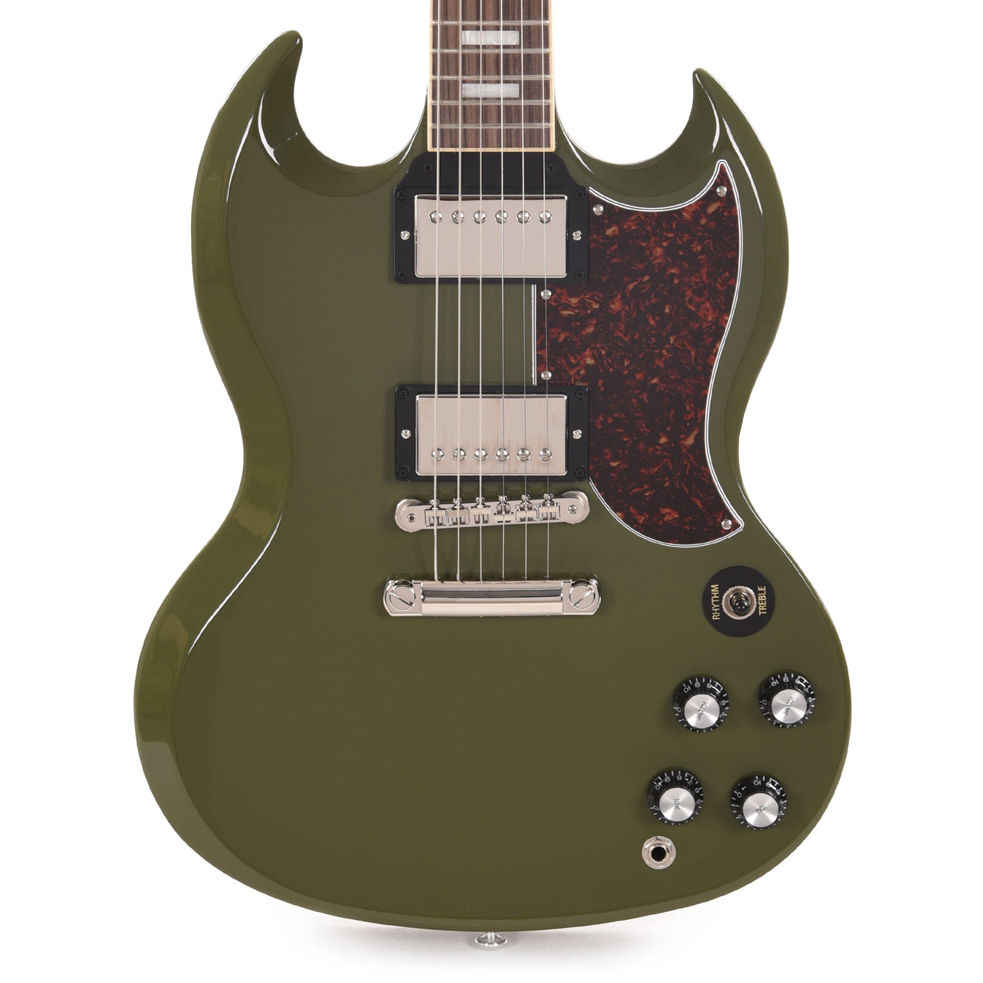 Gibson USA SG Standard Olive Drab w/Tortoise Pickguard & T-Type Pickups Electric Guitars / Solid Body