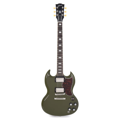 Gibson USA SG Standard Olive Drab w/Tortoise Pickguard & T-Type Pickups Electric Guitars / Solid Body