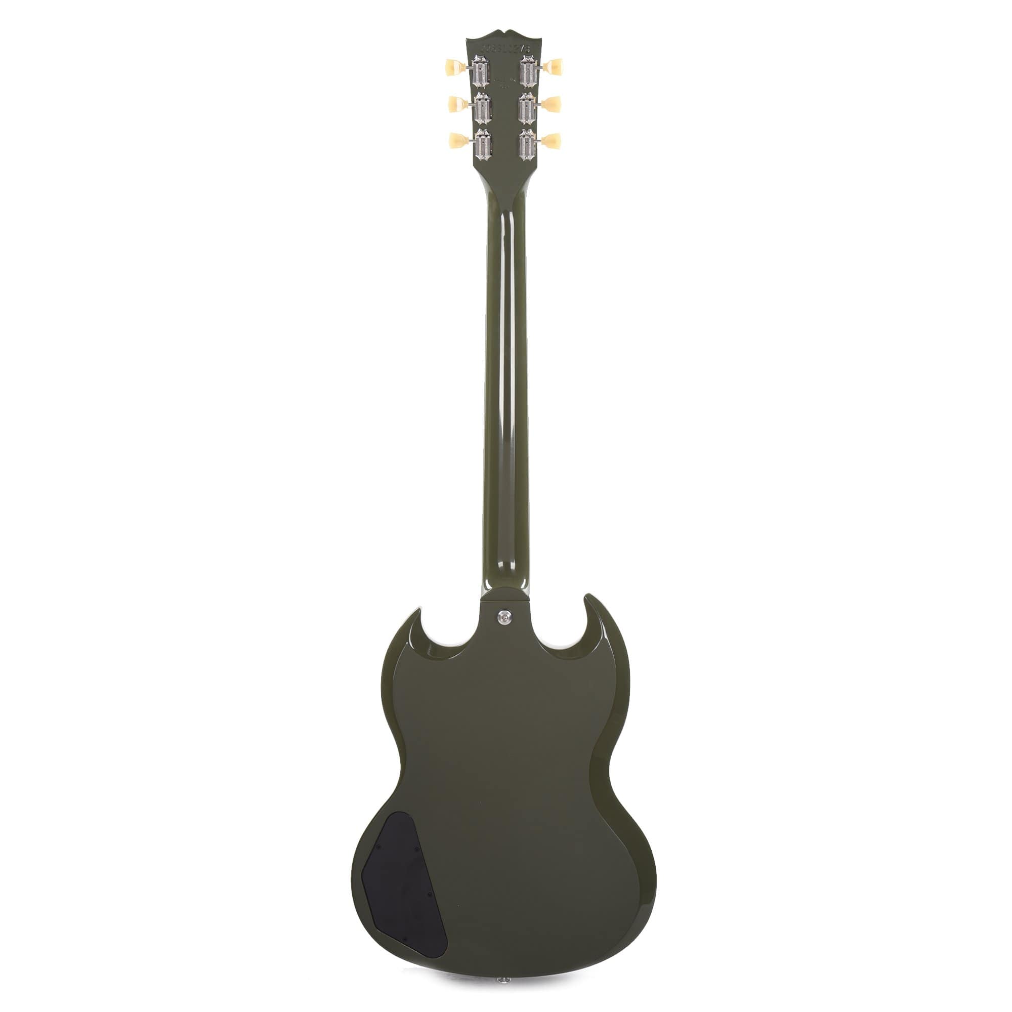 Gibson USA SG Standard Olive Drab w/Tortoise Pickguard & T-Type Pickups Electric Guitars / Solid Body