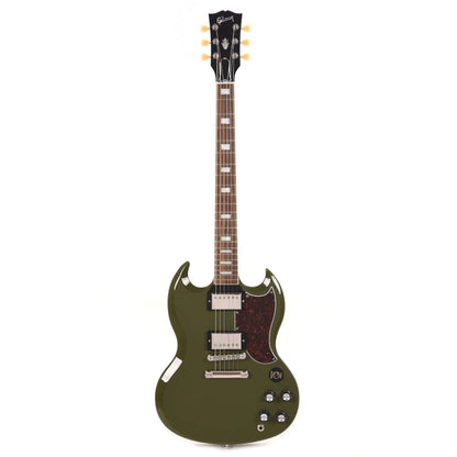 Gibson USA SG Standard Olive Drab w/Tortoise Pickguard & T-Type Pickups Electric Guitars / Solid Body