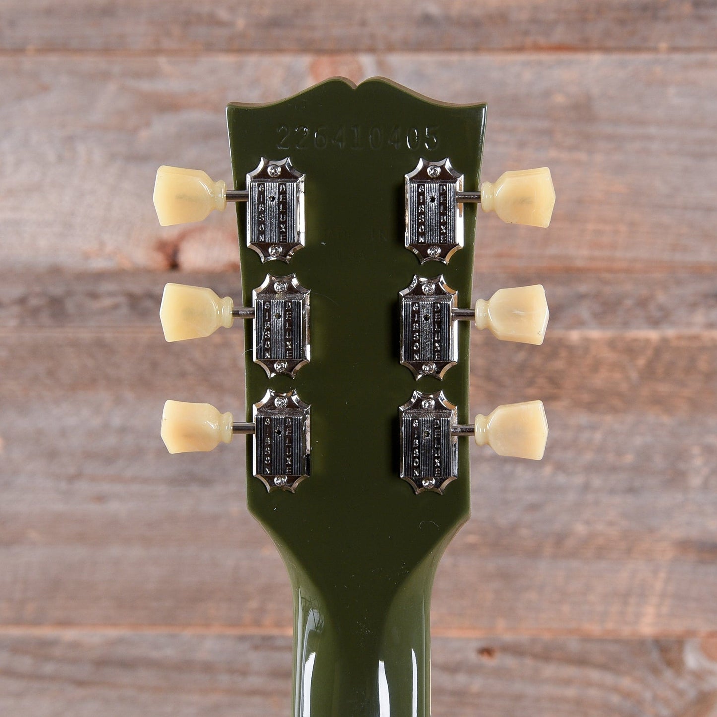 Gibson USA SG Standard Olive Drab w/Tortoise Pickguard & T-Type Pickups Electric Guitars / Solid Body