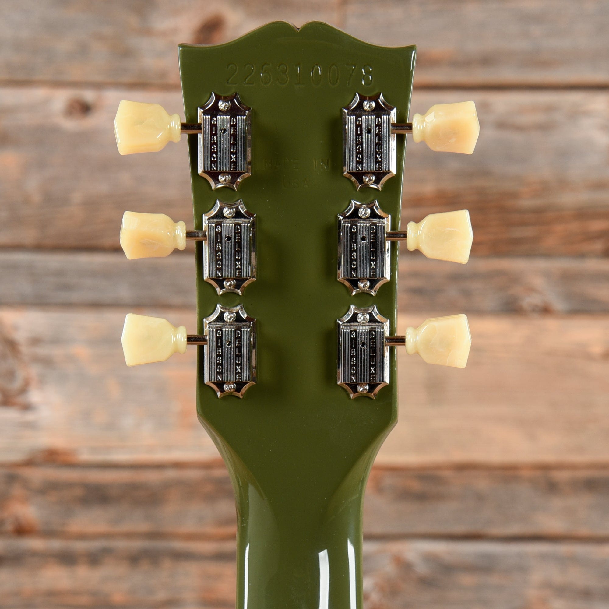 Gibson USA SG Standard Olive Drab w/Tortoise Pickguard & T-Type Pickups Electric Guitars / Solid Body