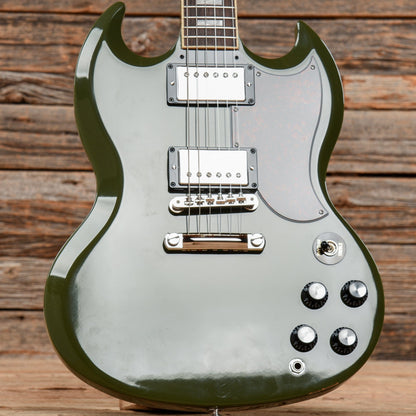 Gibson USA SG Standard Olive Drab w/Tortoise Pickguard & T-Type Pickups Electric Guitars / Solid Body