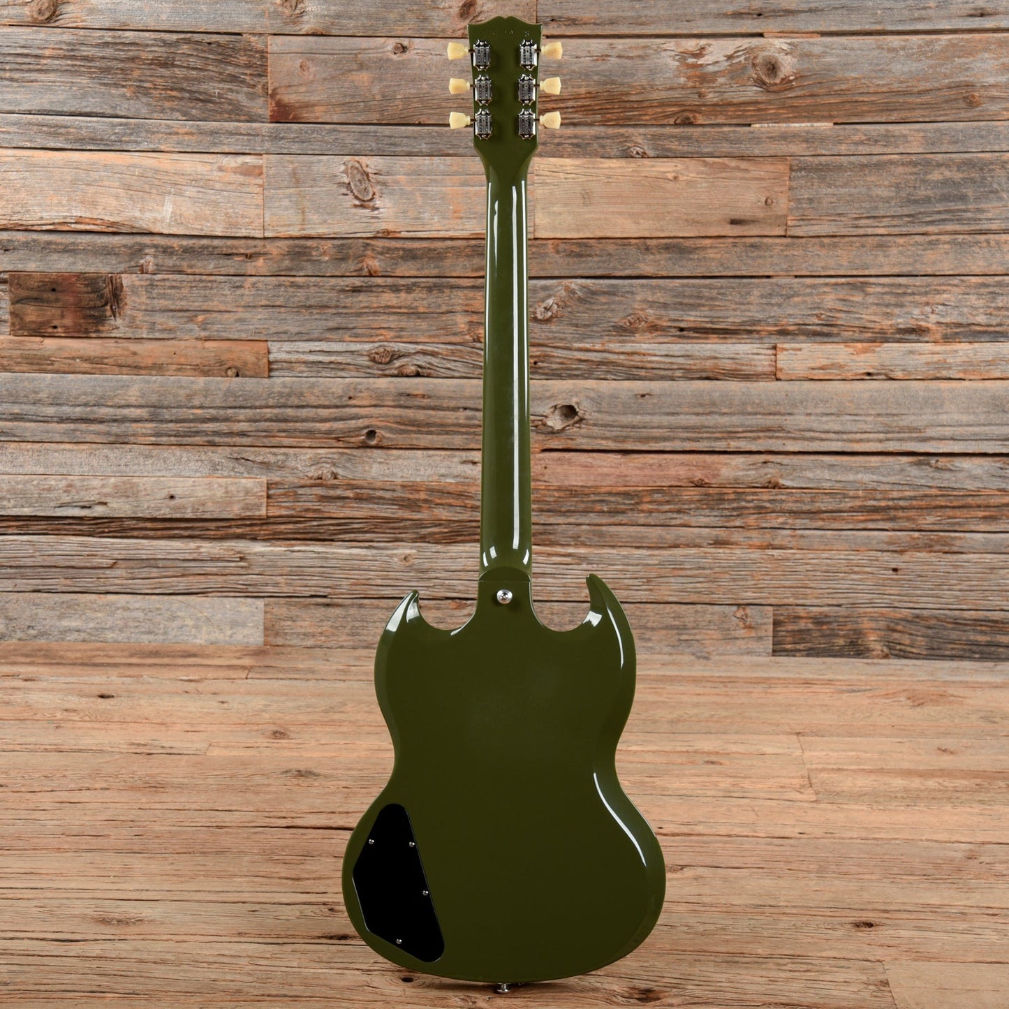Gibson USA SG Standard Olive Drab w/Tortoise Pickguard & T-Type Pickups Electric Guitars / Solid Body