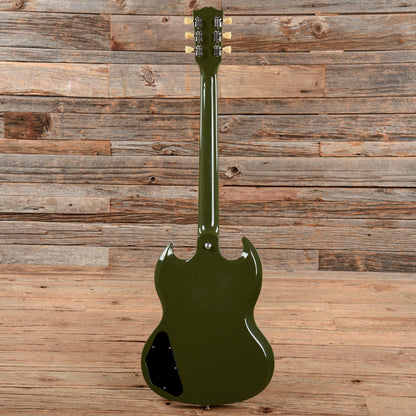 Gibson USA SG Standard Olive Drab w/Tortoise Pickguard & T-Type Pickups Electric Guitars / Solid Body