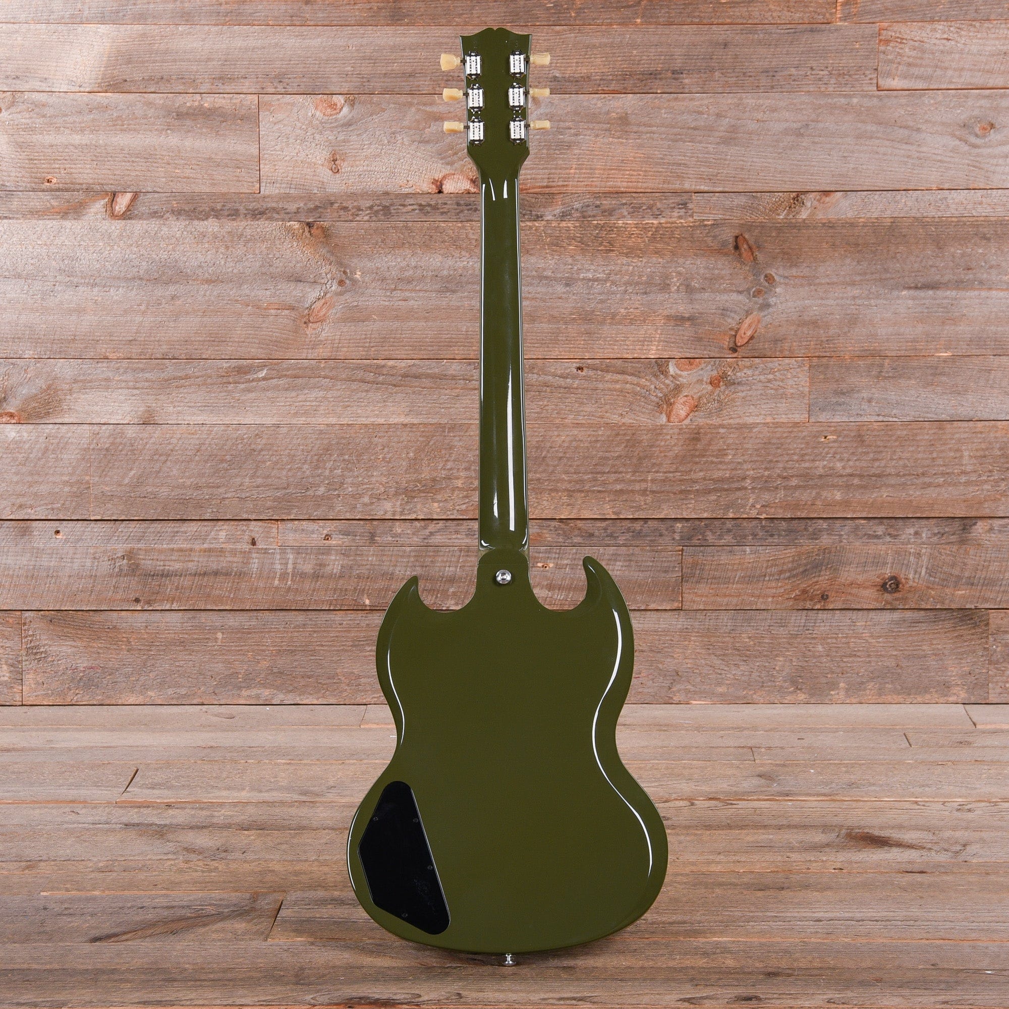 Gibson USA SG Standard Olive Drab w/Tortoise Pickguard & T-Type Pickups Electric Guitars / Solid Body