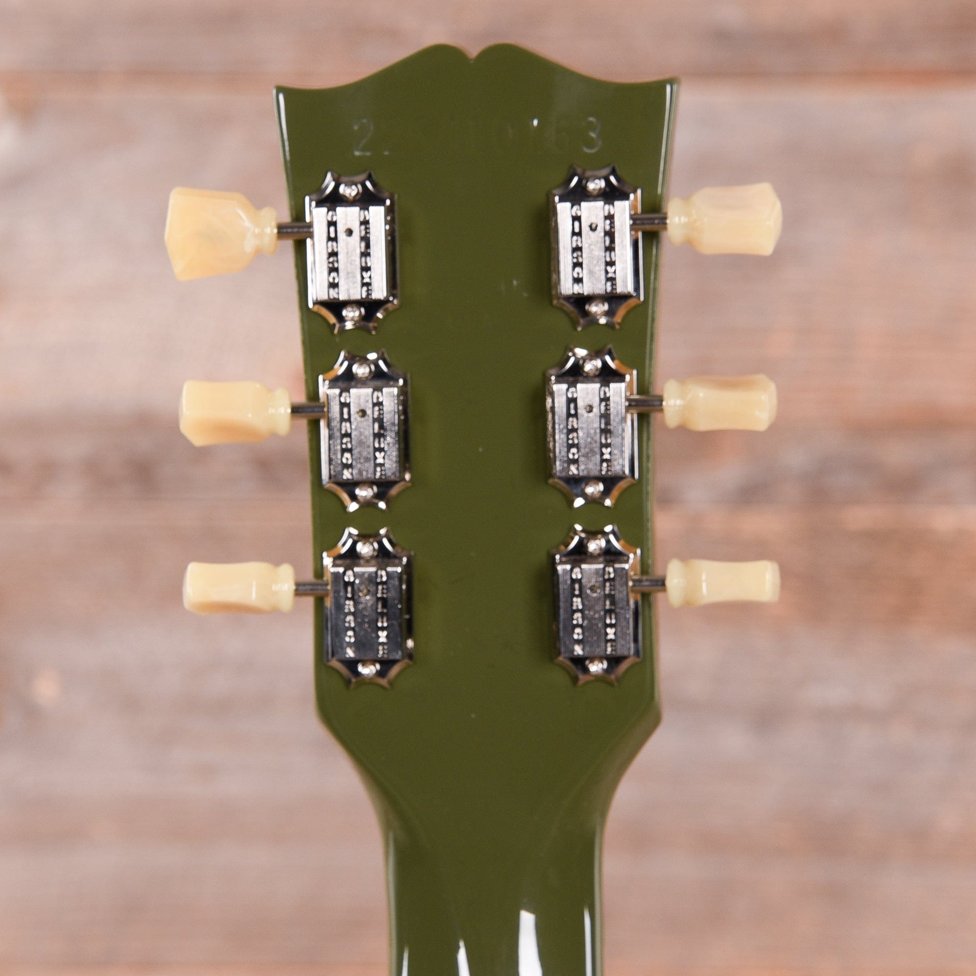 Gibson USA SG Standard Olive Drab w/Tortoise Pickguard & T-Type Pickups Electric Guitars / Solid Body