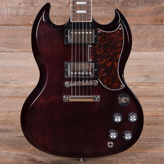 Gibson USA SG Standard Oxblood w/Tortoise Pickguard & T-Type Pickups Electric Guitars / Solid Body