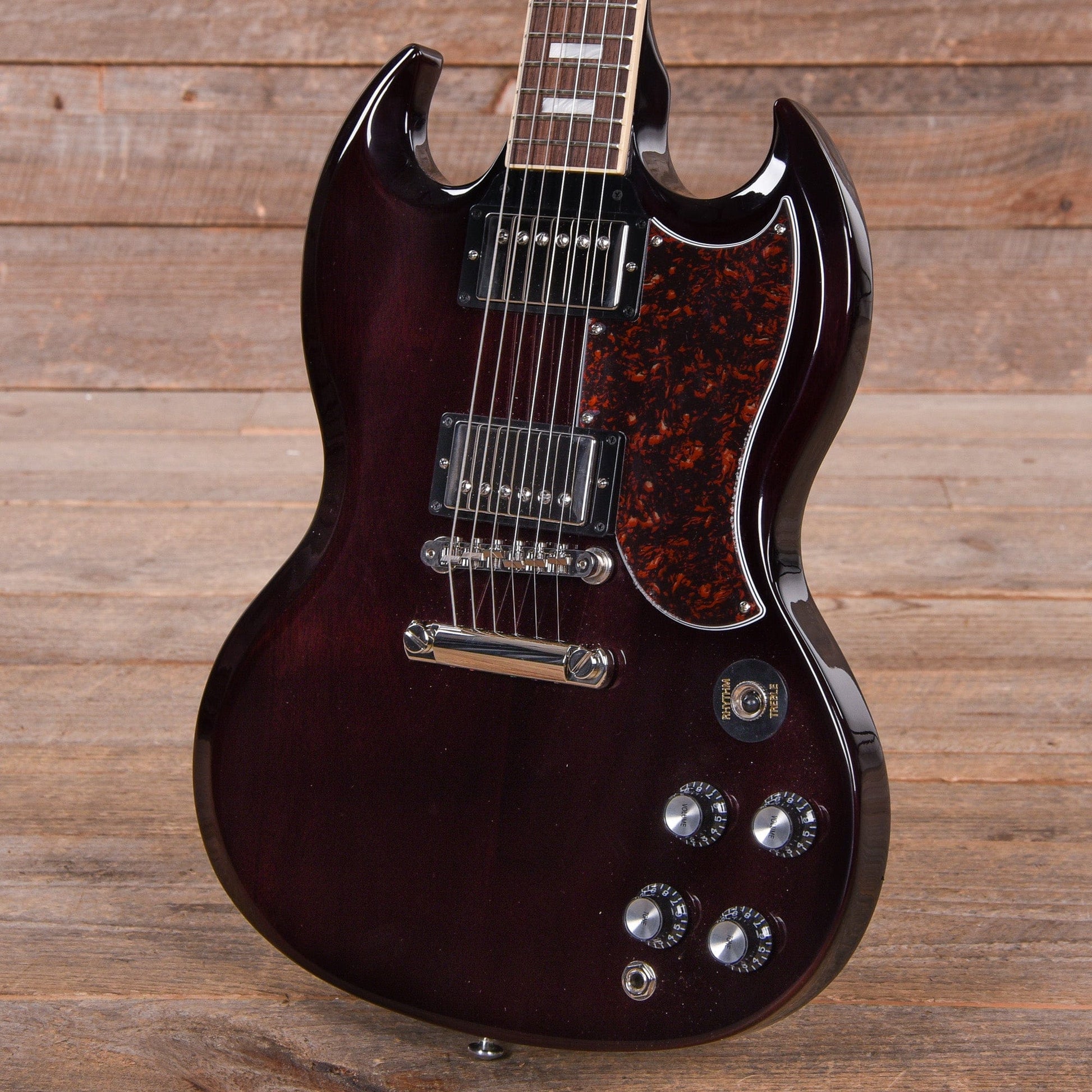 Gibson USA SG Standard Oxblood w/Tortoise Pickguard & T-Type Pickups Electric Guitars / Solid Body