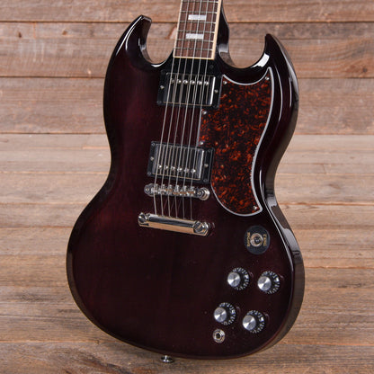 Gibson USA SG Standard Oxblood w/Tortoise Pickguard & T-Type Pickups Electric Guitars / Solid Body