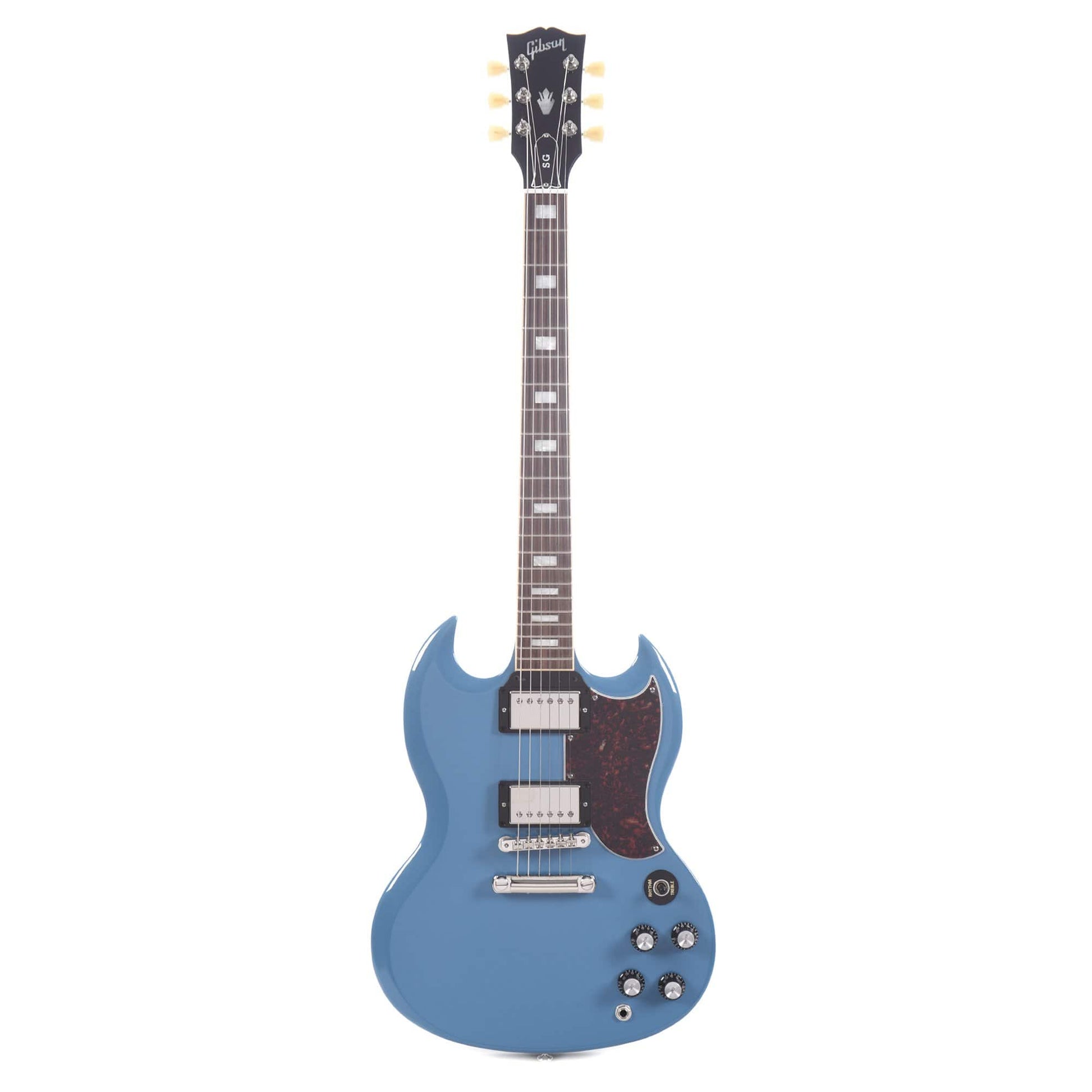 Gibson USA SG Standard Pelham Blue w/Tortoise Pickguard & T-Type Pickups Electric Guitars / Solid Body