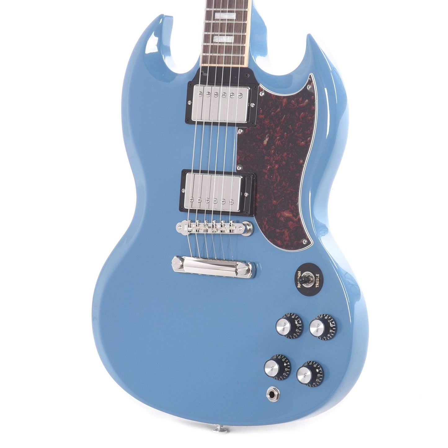 Gibson USA SG Standard Pelham Blue w/Tortoise Pickguard & T-Type Pickups Electric Guitars / Solid Body