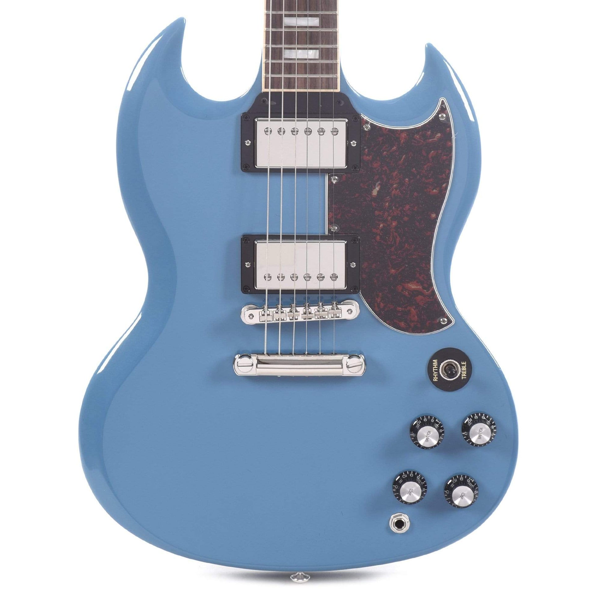 Gibson USA SG Standard Pelham Blue w/Tortoise Pickguard & T-Type Pickups Electric Guitars / Solid Body