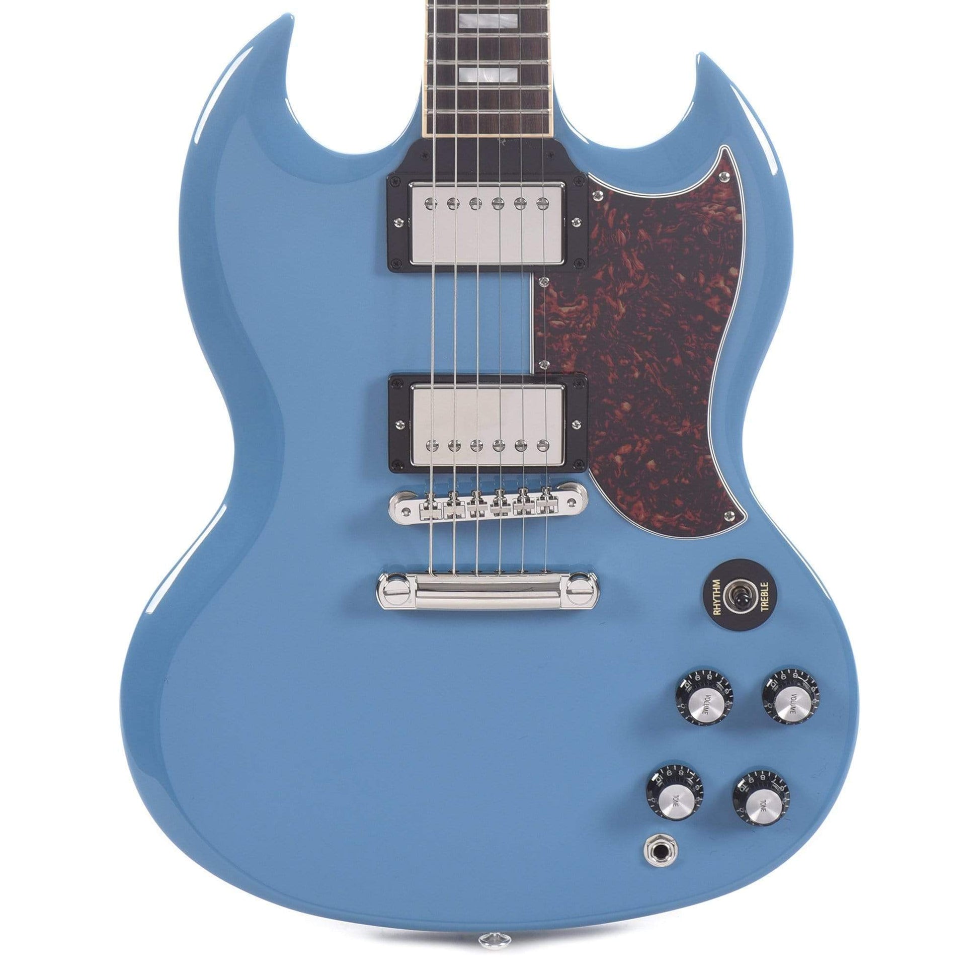 Gibson USA SG Standard Pelham Blue w/Tortoise Pickguard & T-Type Pickups Electric Guitars / Solid Body