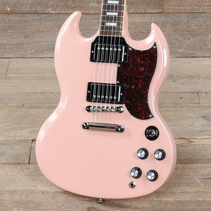 Gibson USA SG Standard Shell Pink w/Tortoise Pickguard & T-Type Pickups Electric Guitars / Solid Body