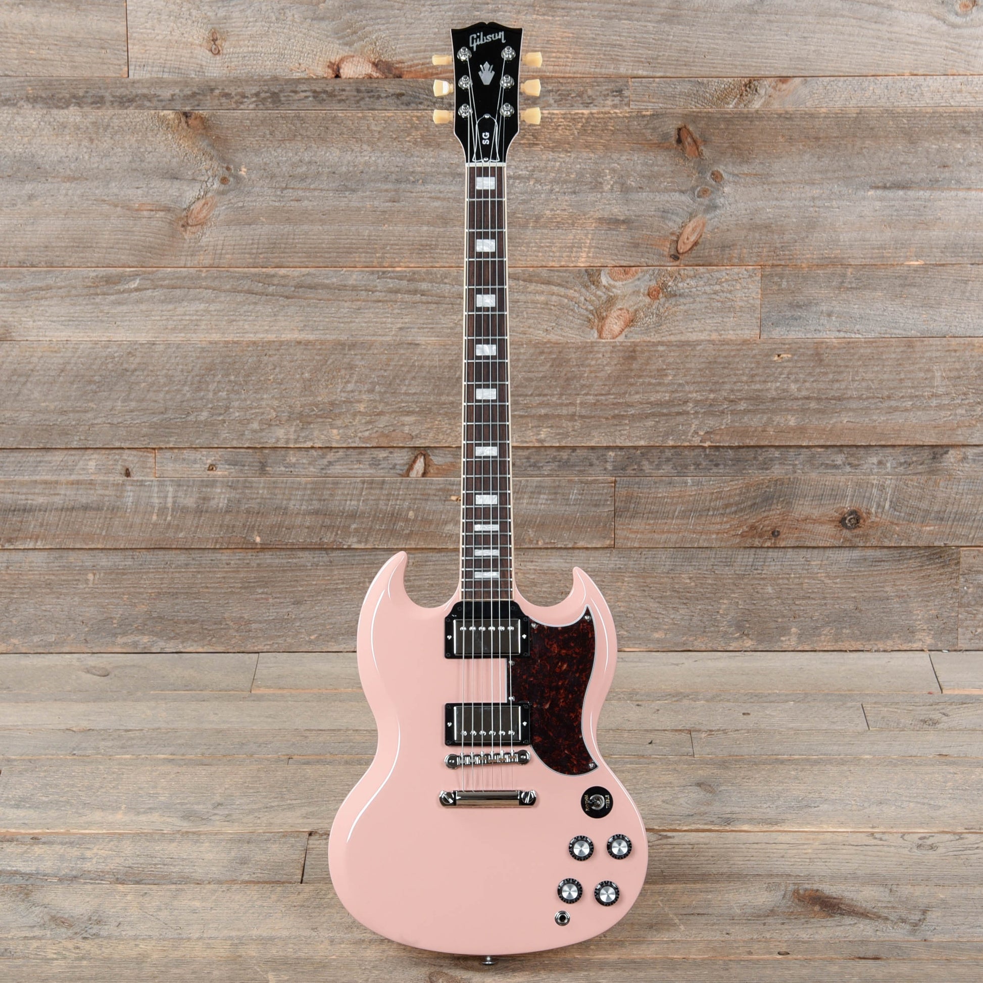 Gibson USA SG Standard Shell Pink w/Tortoise Pickguard & T-Type Pickups Electric Guitars / Solid Body