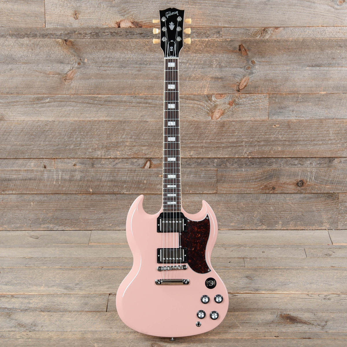 Gibson USA SG Standard Shell Pink w/Tortoise Pickguard & T-Type Pickup ...