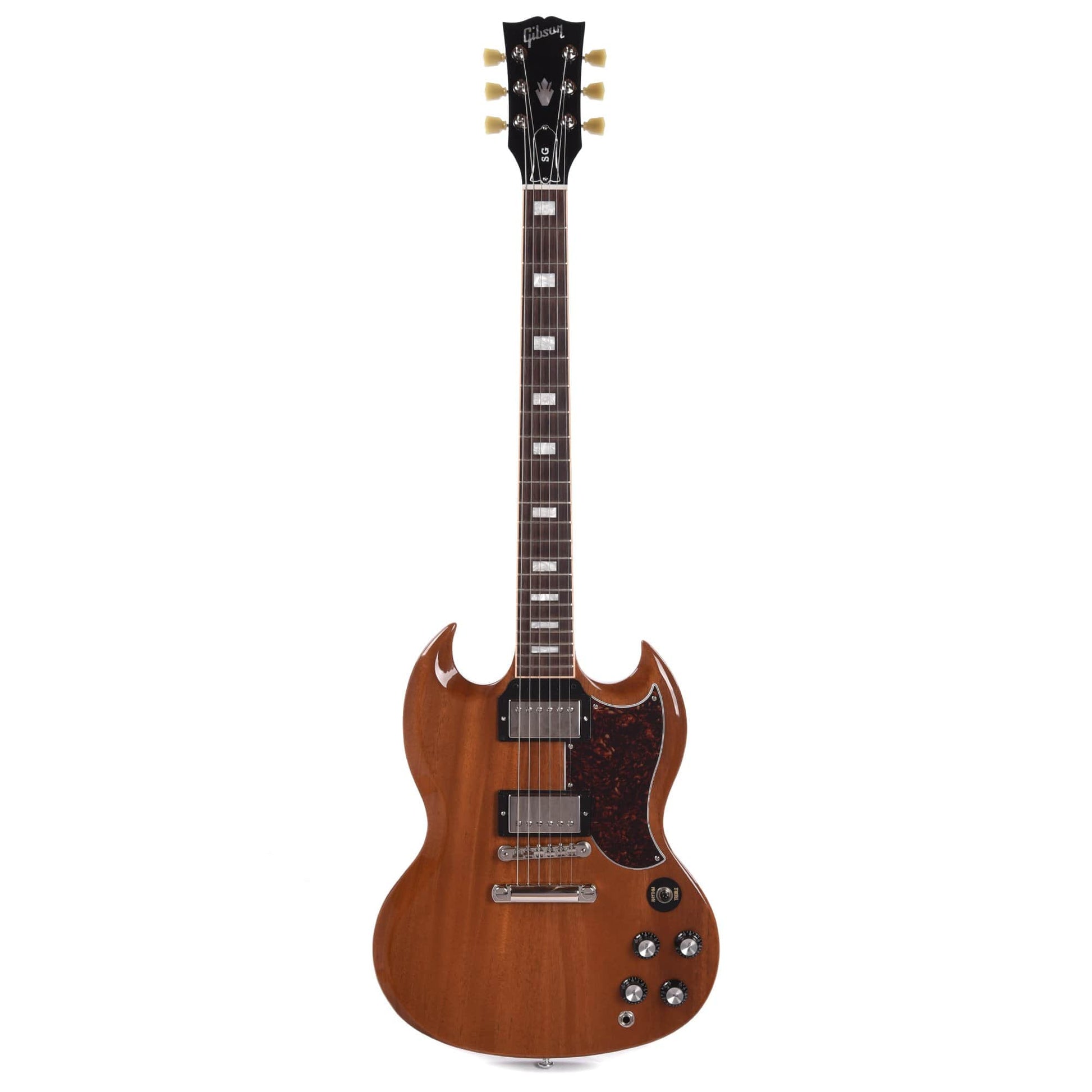 Gibson USA SG Standard Walnut w/Tortoise Pickguard & T-Type Pickups Electric Guitars / Solid Body