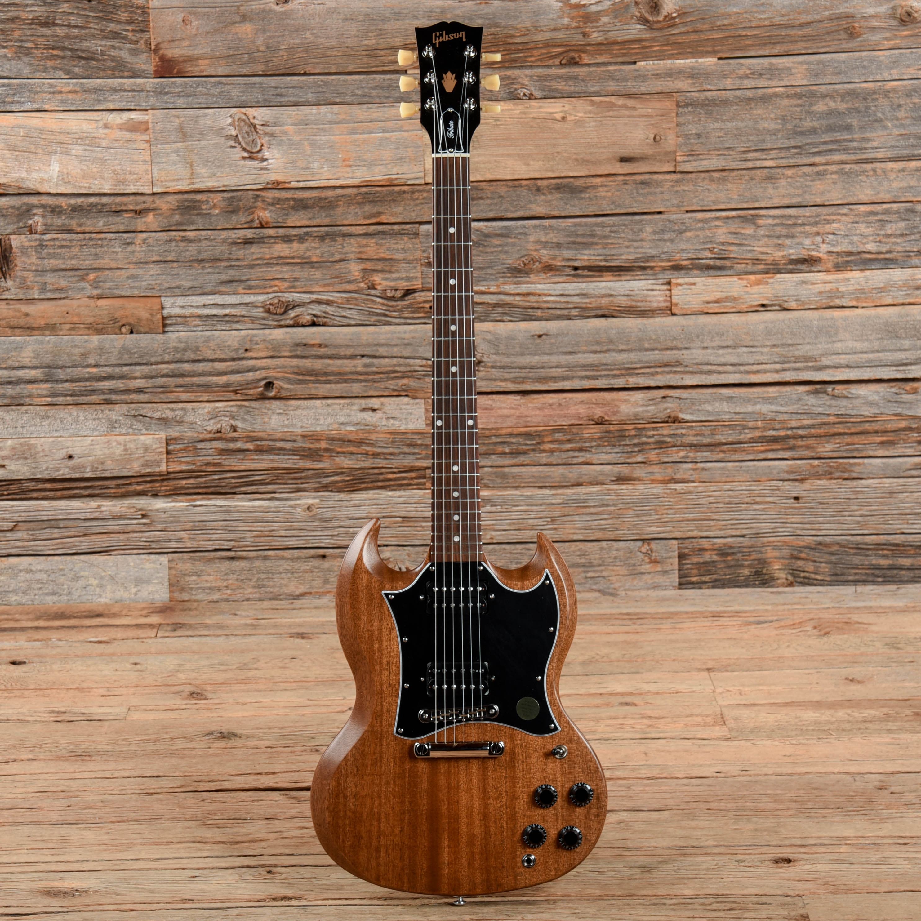 Gibson USA SG Tribute Natural Walnut Electric Guitars / Solid Body