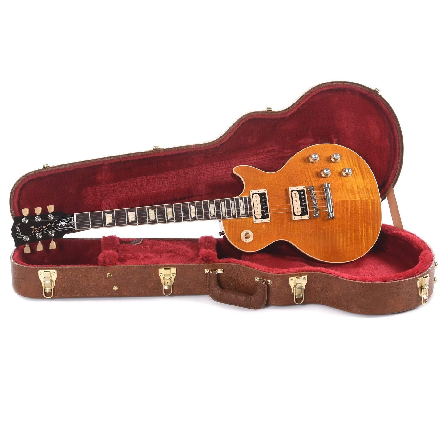 Gibson USA Slash Les Paul Appetite Amber Electric Guitars / Solid Body