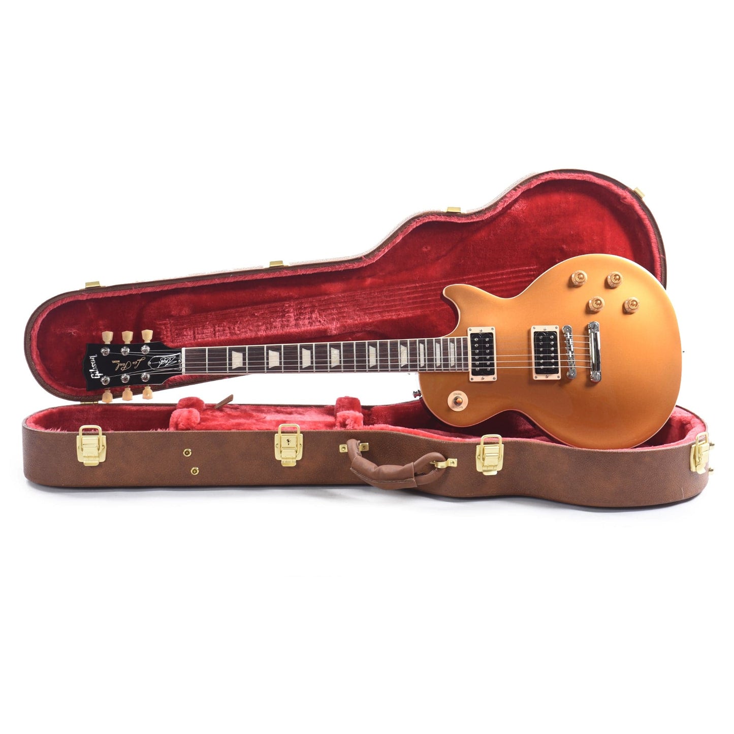 Gibson USA Slash Les Paul Goldtop Dark Back Electric Guitars / Solid Body